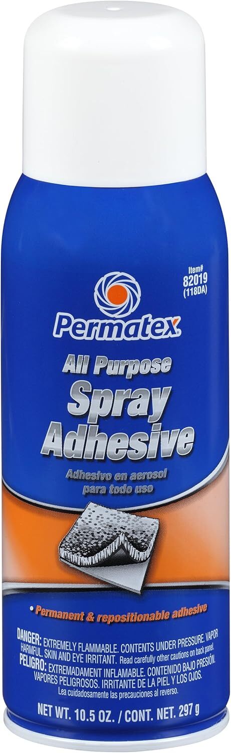 Permatex Spray Adhesive 82019 All-Purpose Spray Adhesive