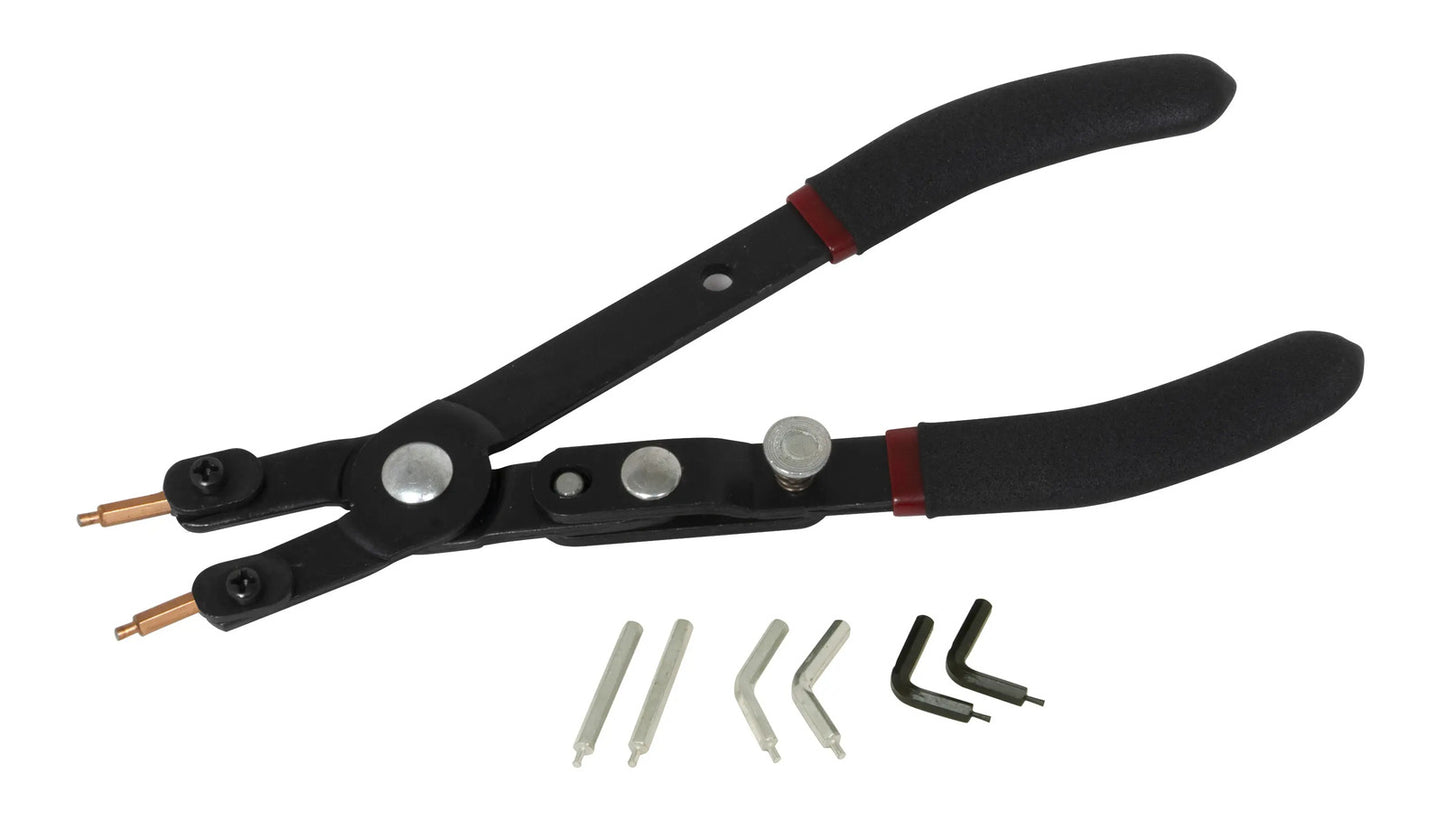 Lisle Tools 46000 Combination Internal / External Snap Ring Pliers