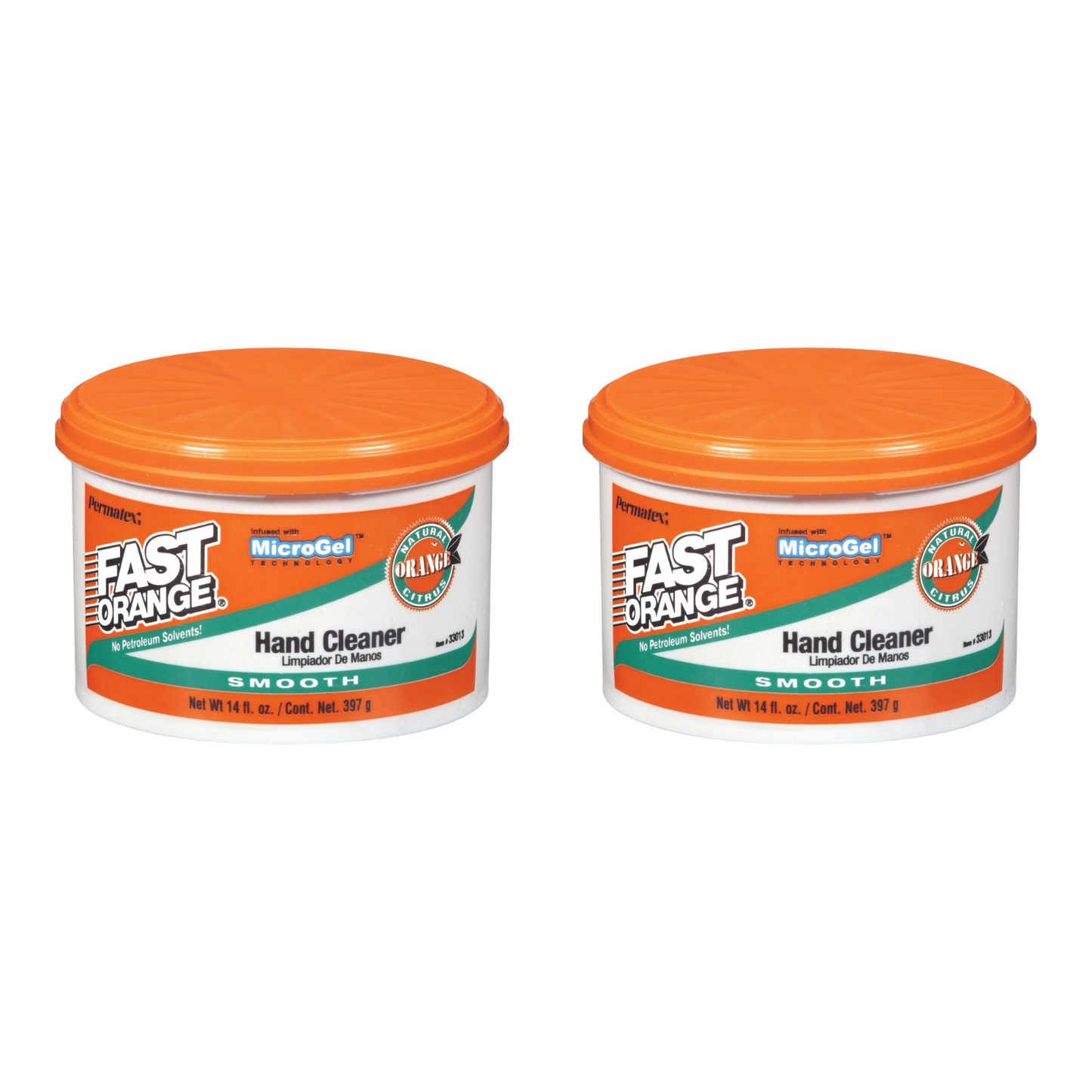 Permatex 33013 Fast Orange Smooth Cream Hand Cleaner 14 oz.