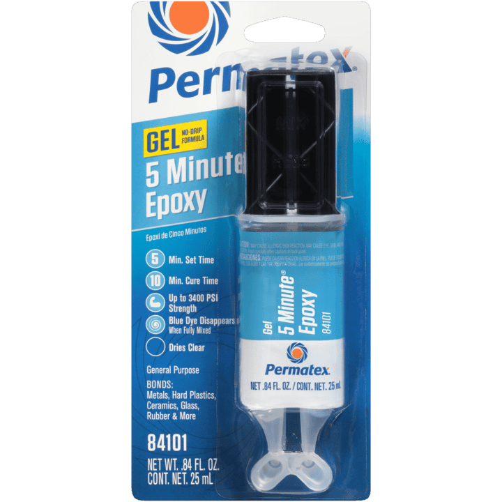 Permatex 84101 - 5 Minute General Purpose Epoxy 0.84 oz (25 ml)