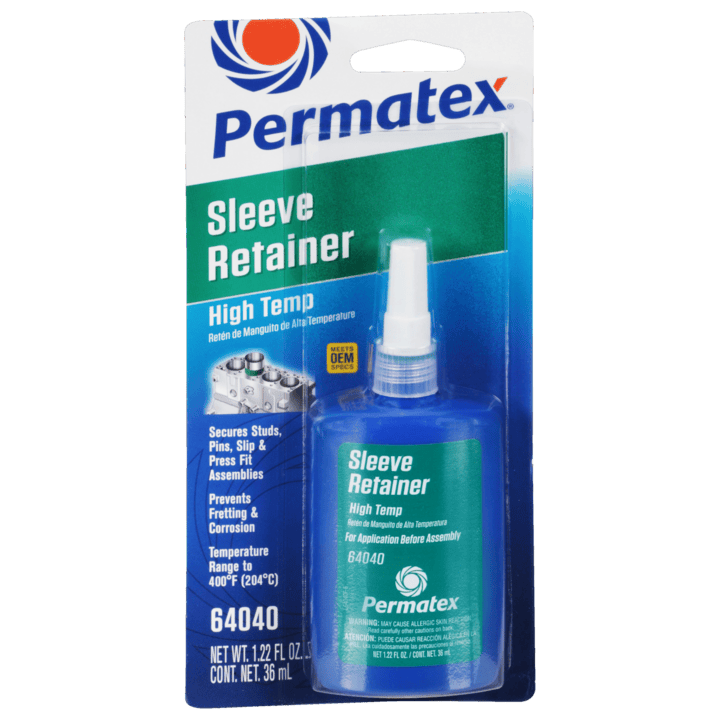 Permatex 64040 High Temperature Sleeve Retainer, 36 ML