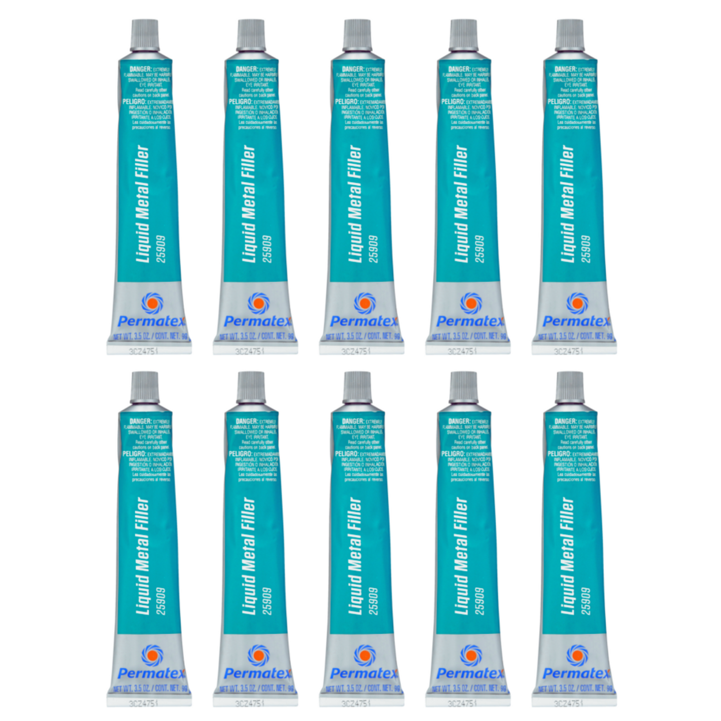 Permatex 25909 Liquid Metal Filler 3.5 oz