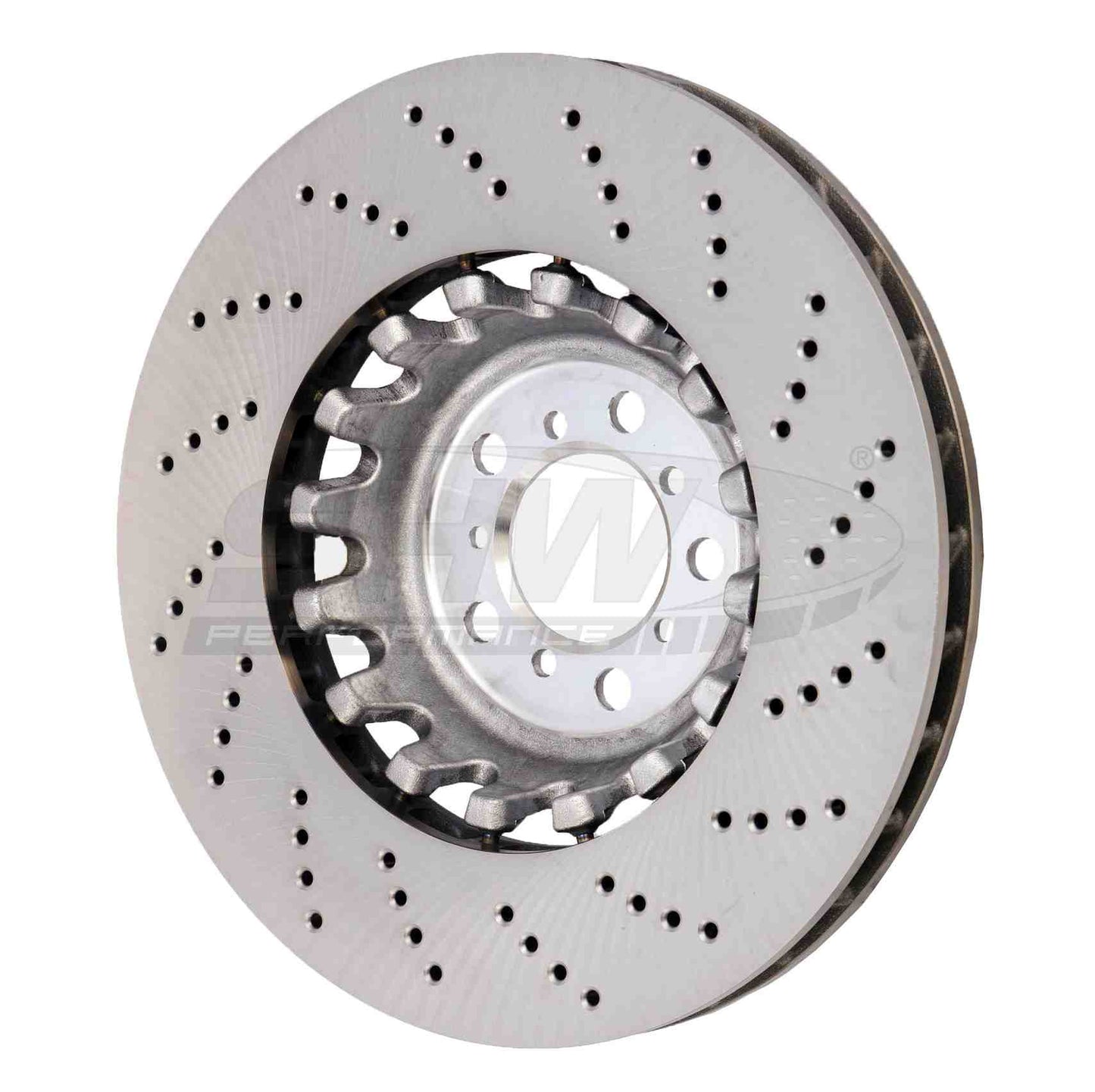 Back View of Front Left Disc Brake Rotor SHW BFL48251