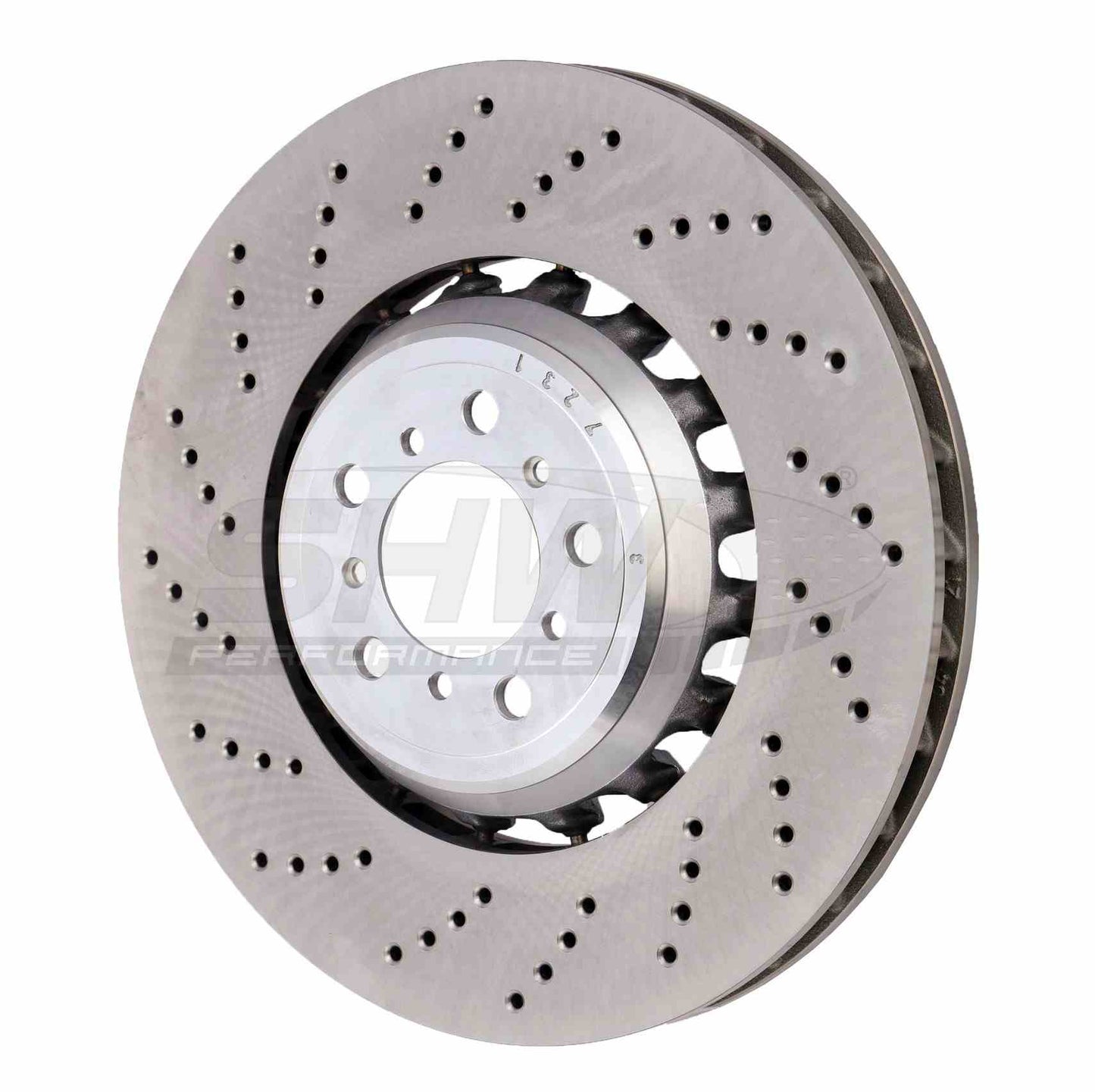 Front View of Front Left Disc Brake Rotor SHW BFL48251