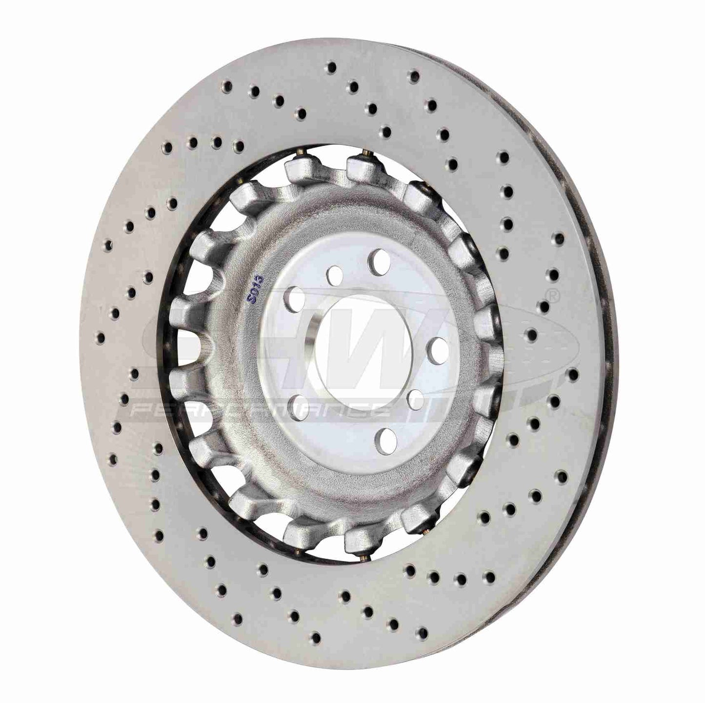 Back View of Rear Left Disc Brake Rotor SHW BRL48171