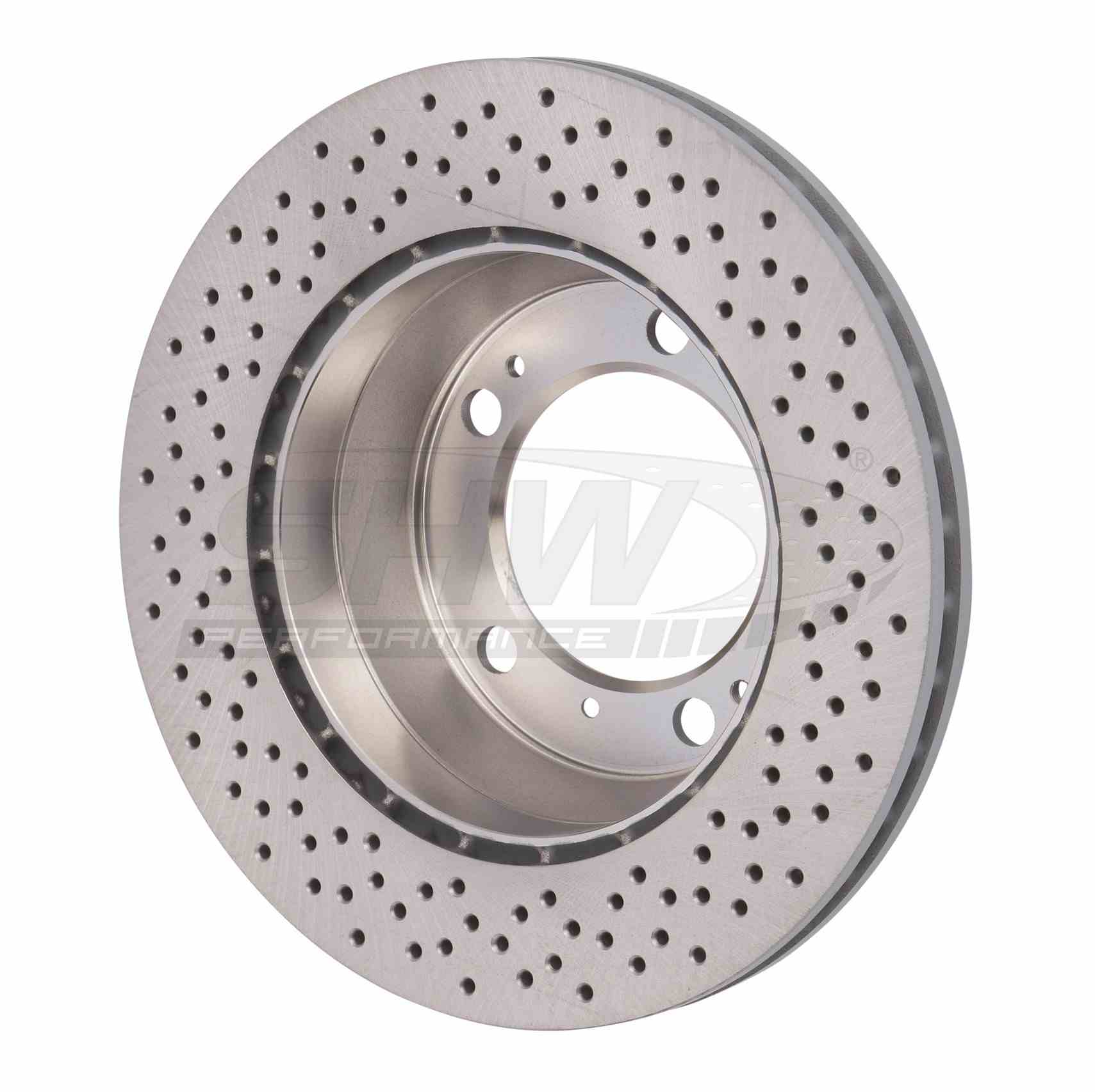 Back View of Rear Disc Brake Rotor SHW PRX39961