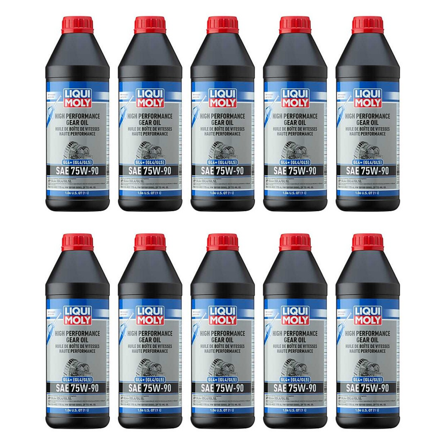 High Performance Gear Oil GL4+ (SAE 75W-90) Liqui Moly 20012