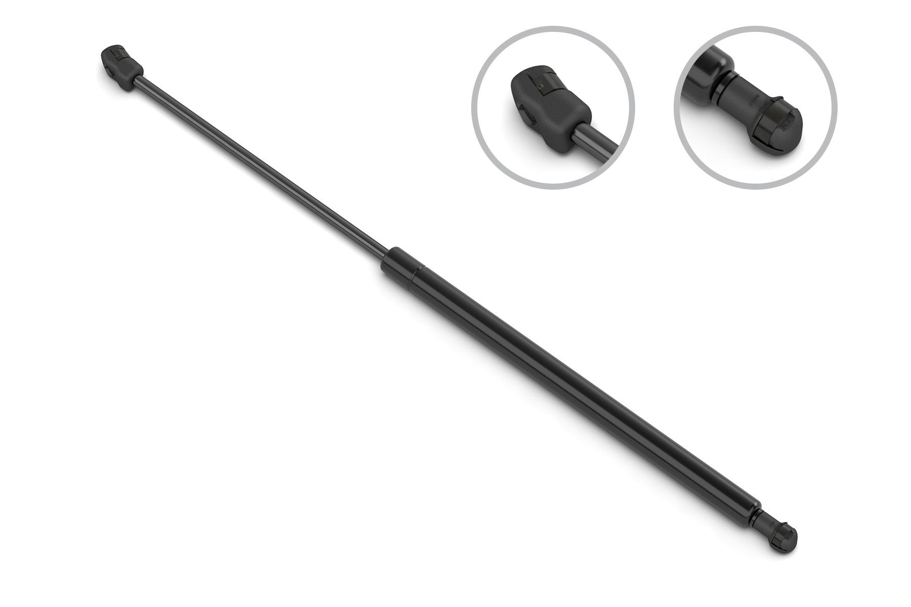 Front View of Hood Lift Support STABILUS 4B-013158