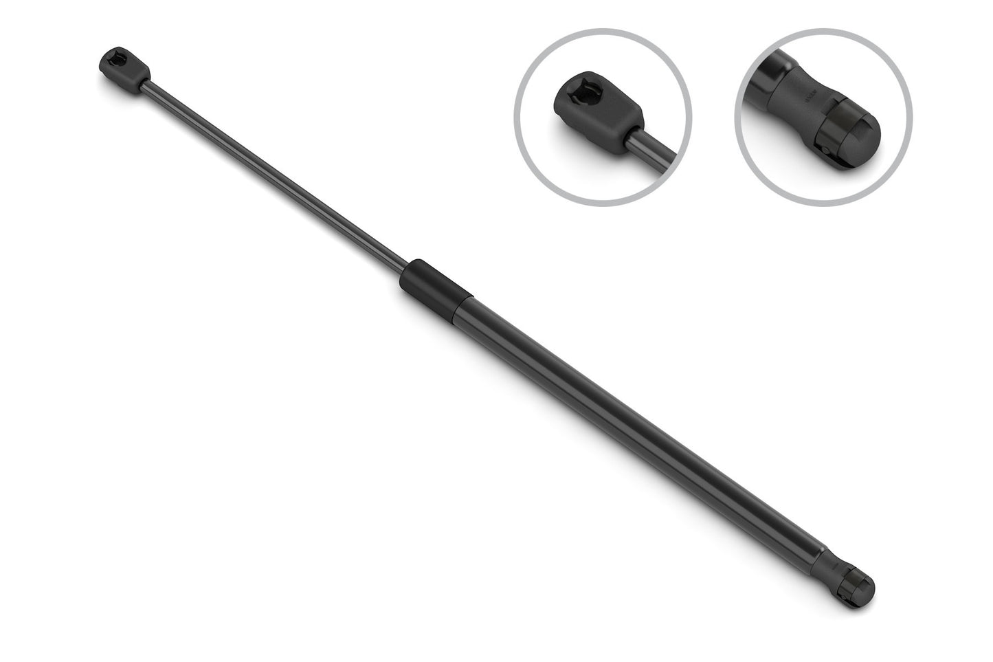 Front View of Hood Lift Support STABILUS 4B-815029