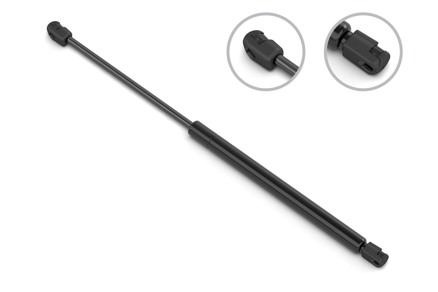 Front View of Hood Lift Support STABILUS 4B-965360