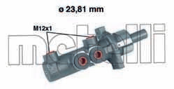 Front View of Brake Master Cylinder METELLI 05-0280