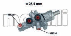 Front View of Brake Master Cylinder METELLI 05-0566