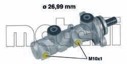 Front View of Brake Master Cylinder METELLI 05-0588