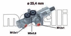 Front View of Brake Master Cylinder METELLI 05-0613