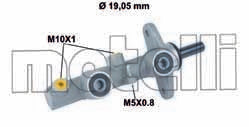 Front View of Brake Master Cylinder METELLI 05-0813