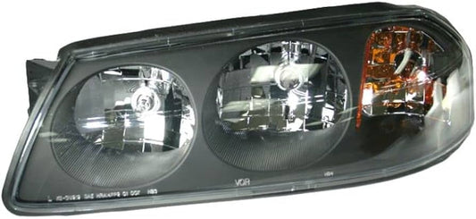 View of Left Headlight Assembly EAGLE EYES GM212-B101L