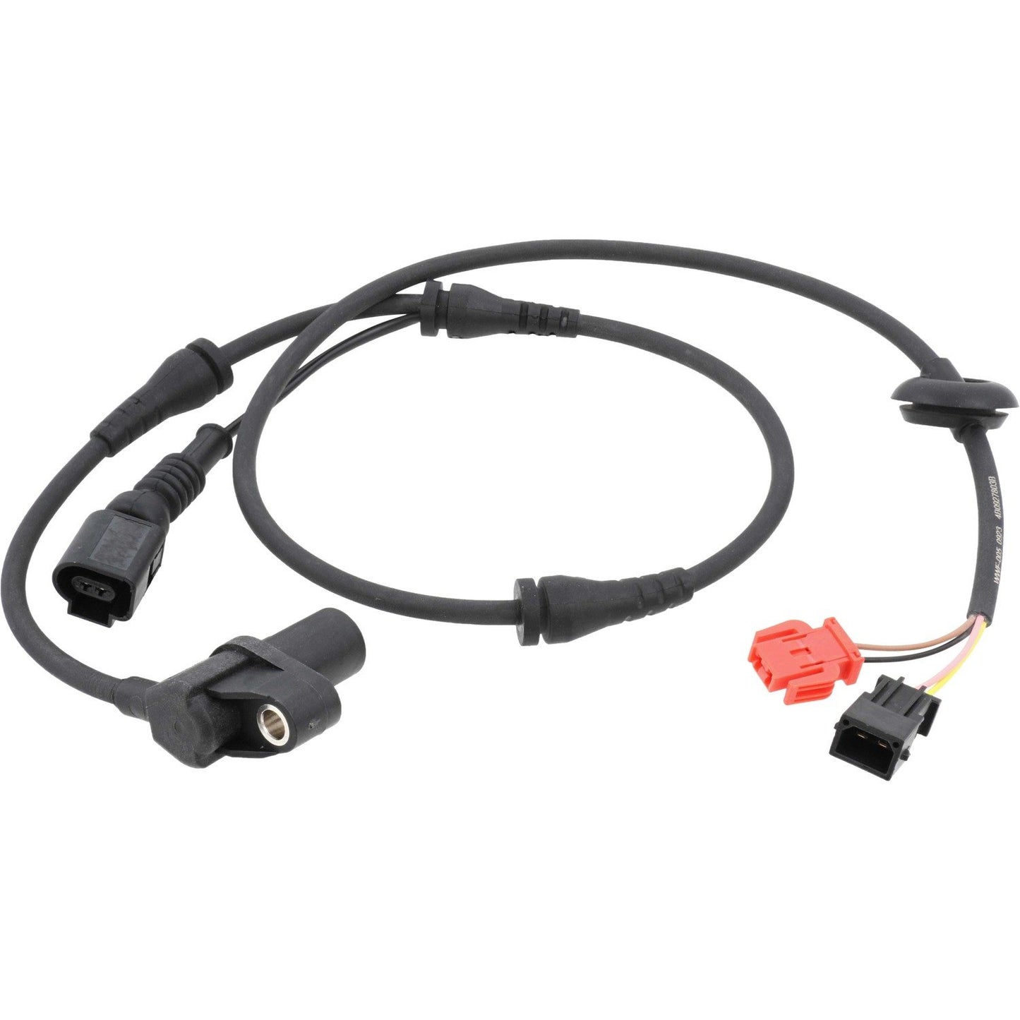 Back View of Front Left ABS Wheel Speed Sensor HOLSTEIN 2ABS0023