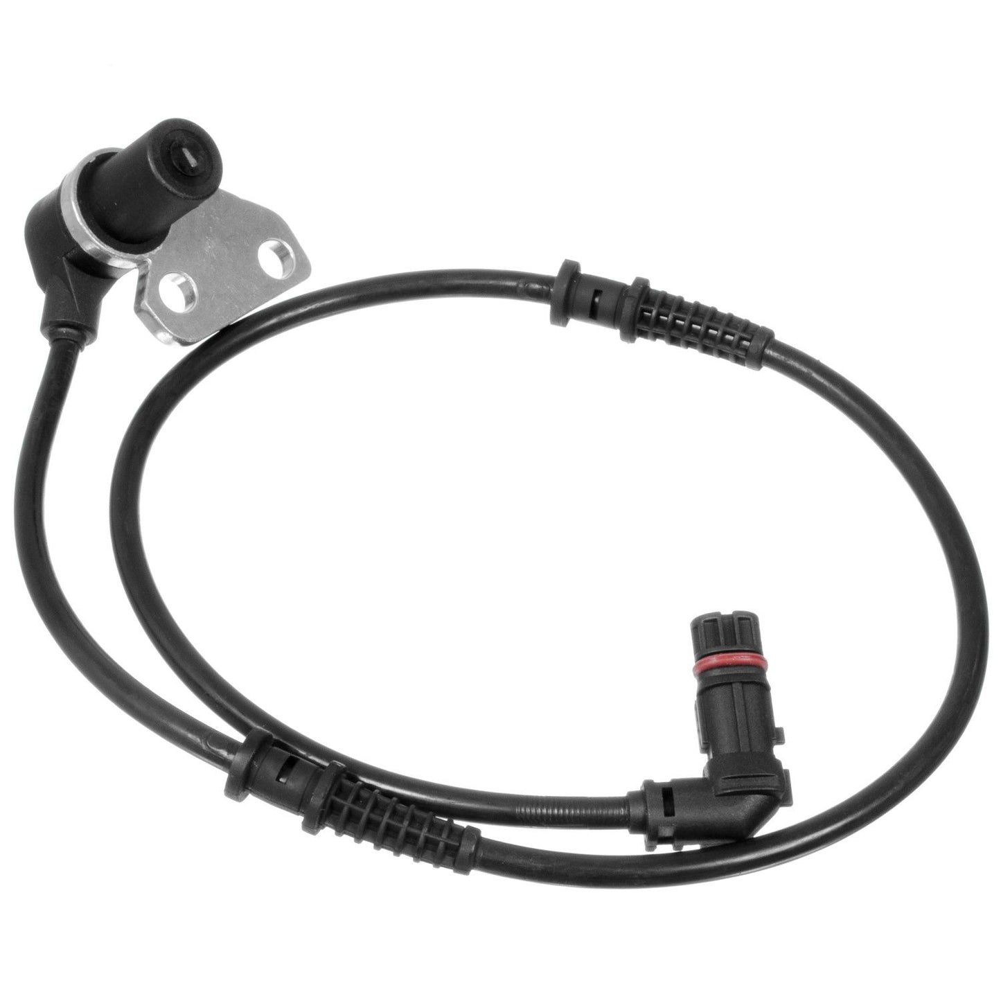 Front View of Front Left ABS Wheel Speed Sensor HOLSTEIN 2ABS0072