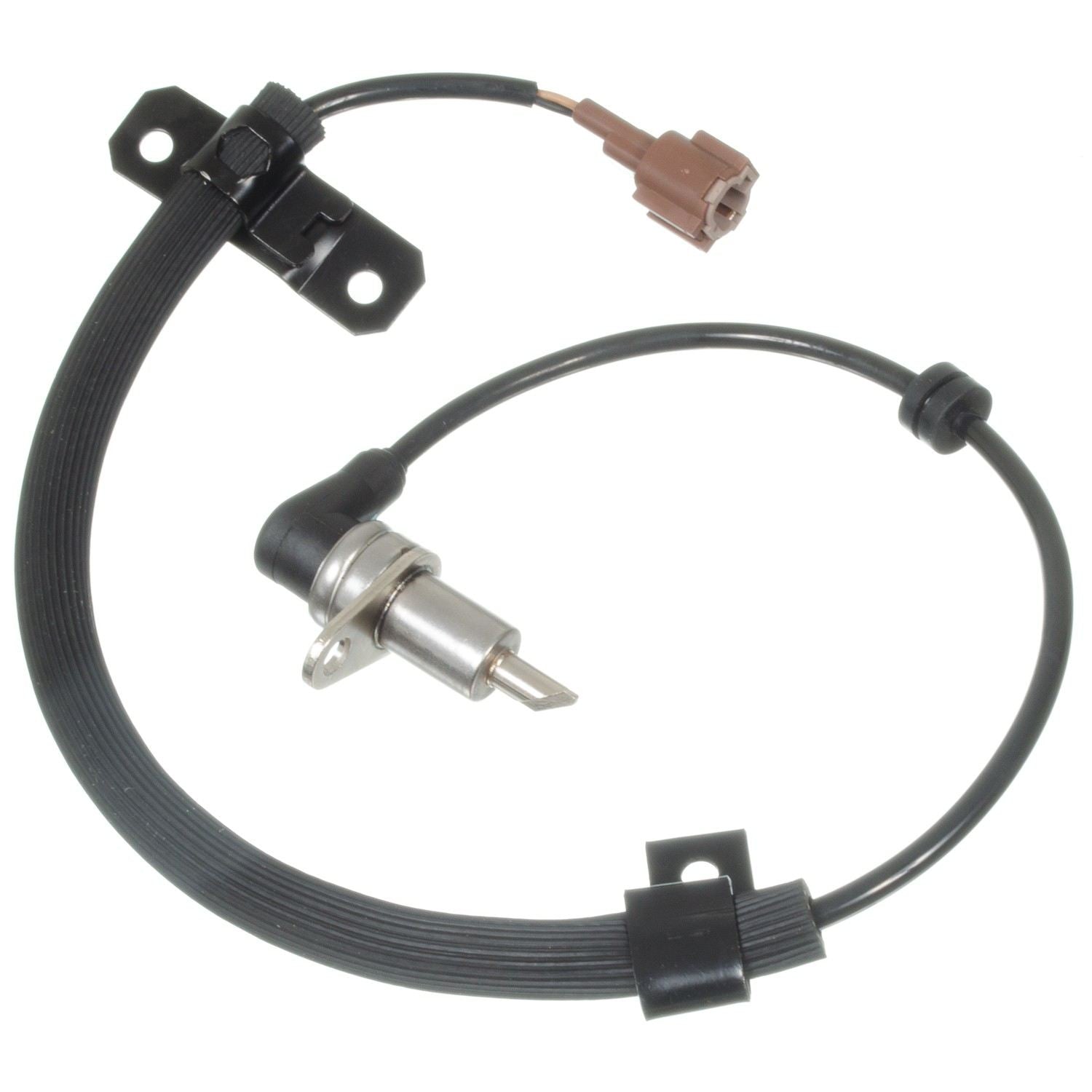 Front View of Front Left ABS Wheel Speed Sensor HOLSTEIN 2ABS0215