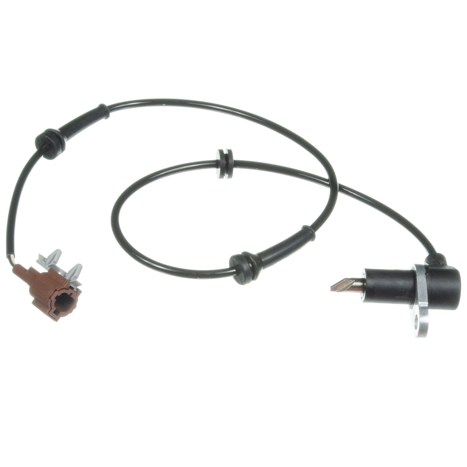 Front View of Front Left ABS Wheel Speed Sensor HOLSTEIN 2ABS0257