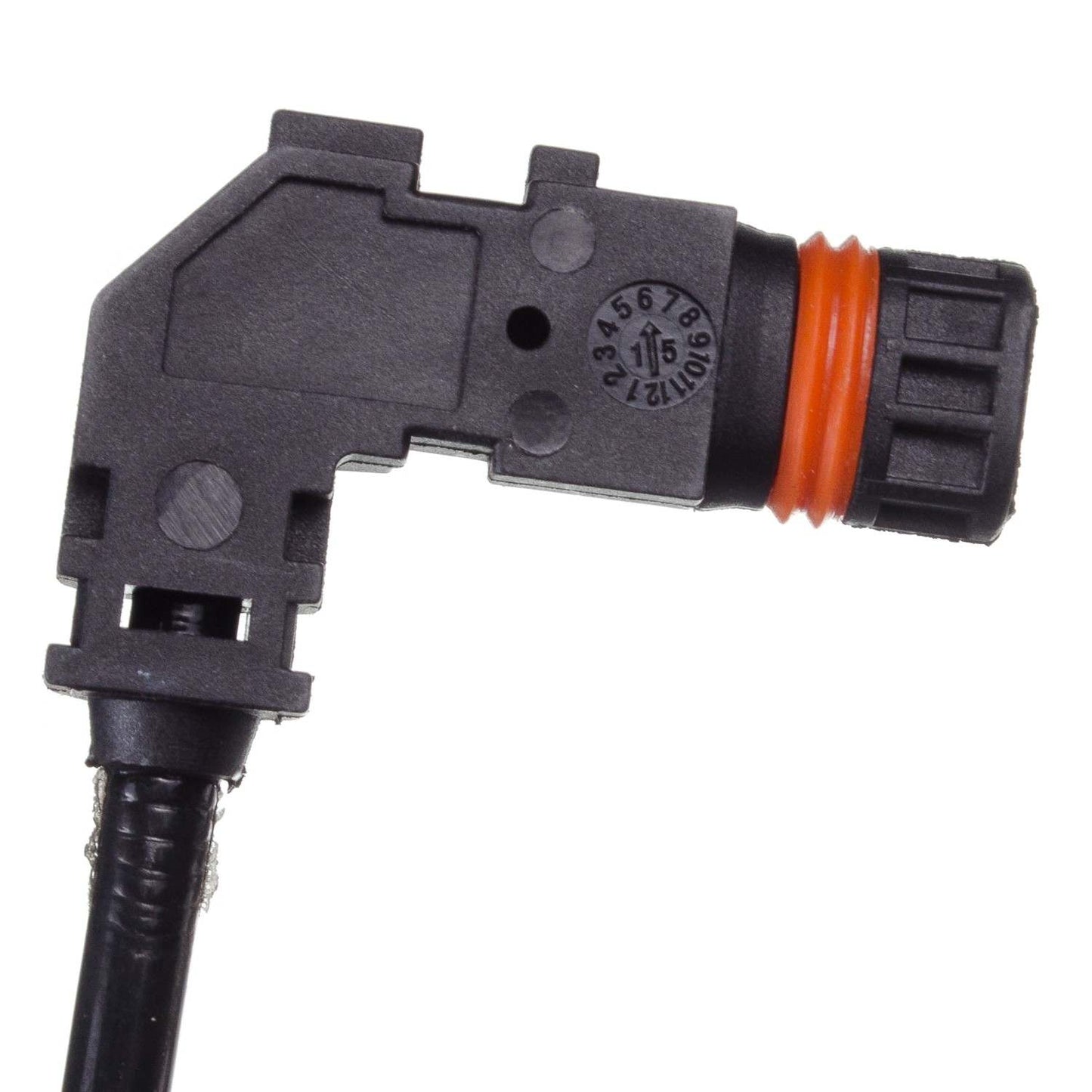 Angle View of Front ABS Wheel Speed Sensor HOLSTEIN 2ABS0698