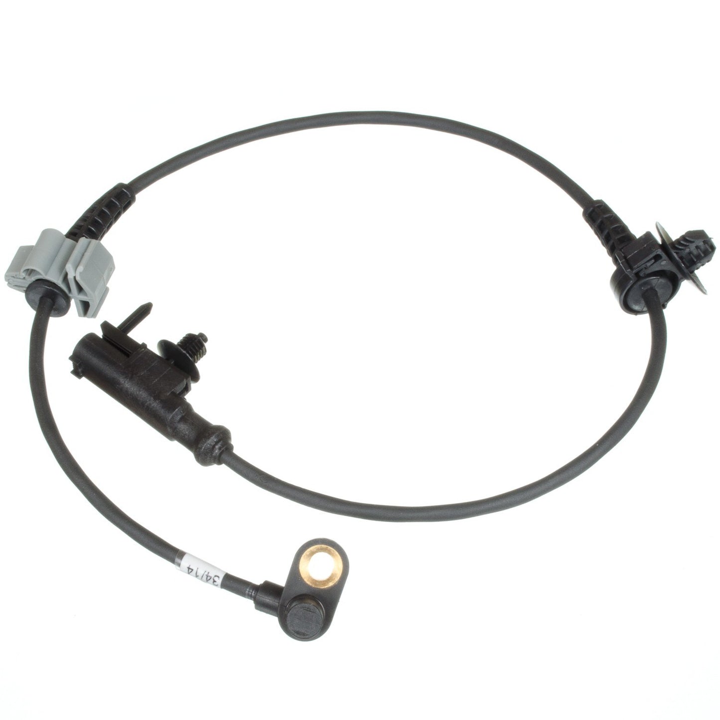 Front View of Front Right ABS Wheel Speed Sensor HOLSTEIN 2ABS0800