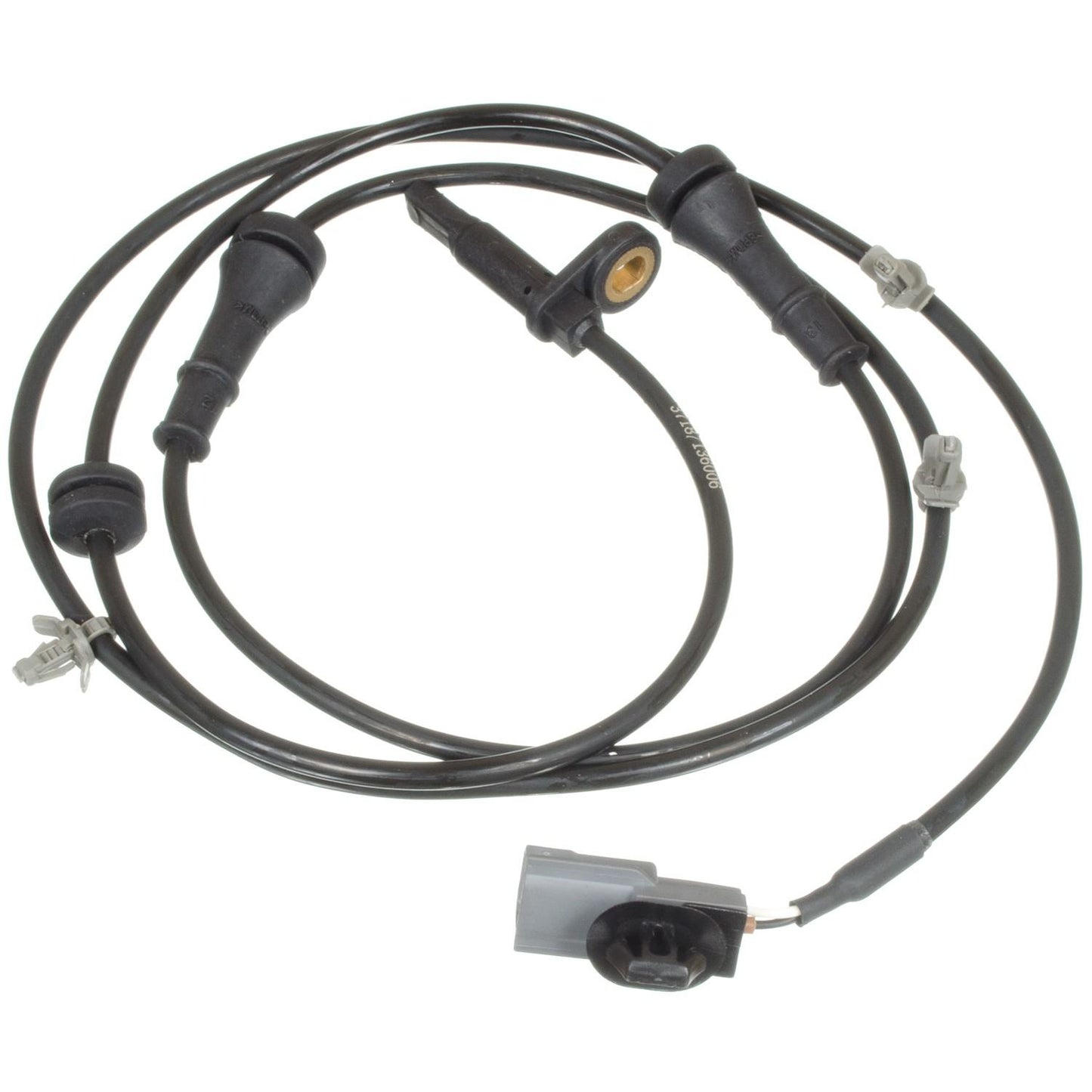 Front View of Front Left ABS Wheel Speed Sensor HOLSTEIN 2ABS0910