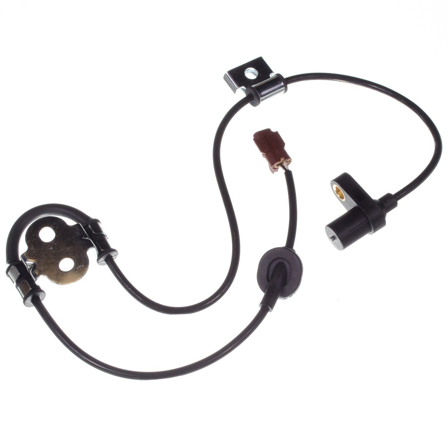 Front View of Front Left ABS Wheel Speed Sensor HOLSTEIN 2ABS1105