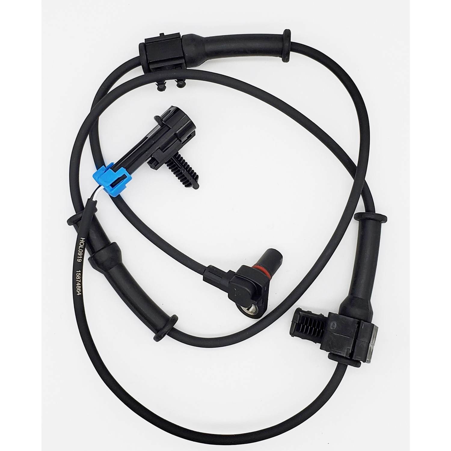 Back View of Front Right ABS Wheel Speed Sensor HOLSTEIN 2ABS2269