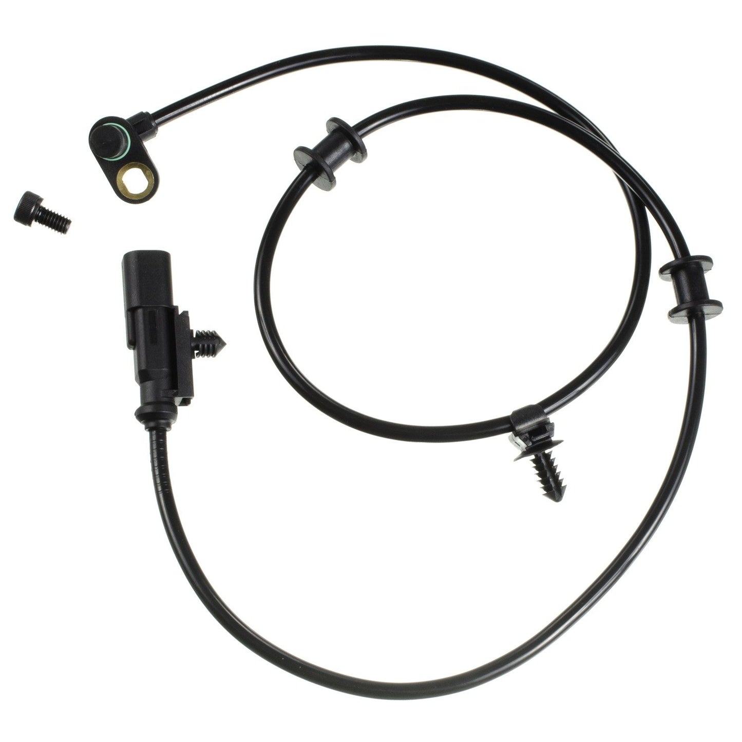 Front View of Front Left ABS Wheel Speed Sensor HOLSTEIN 2ABS2290