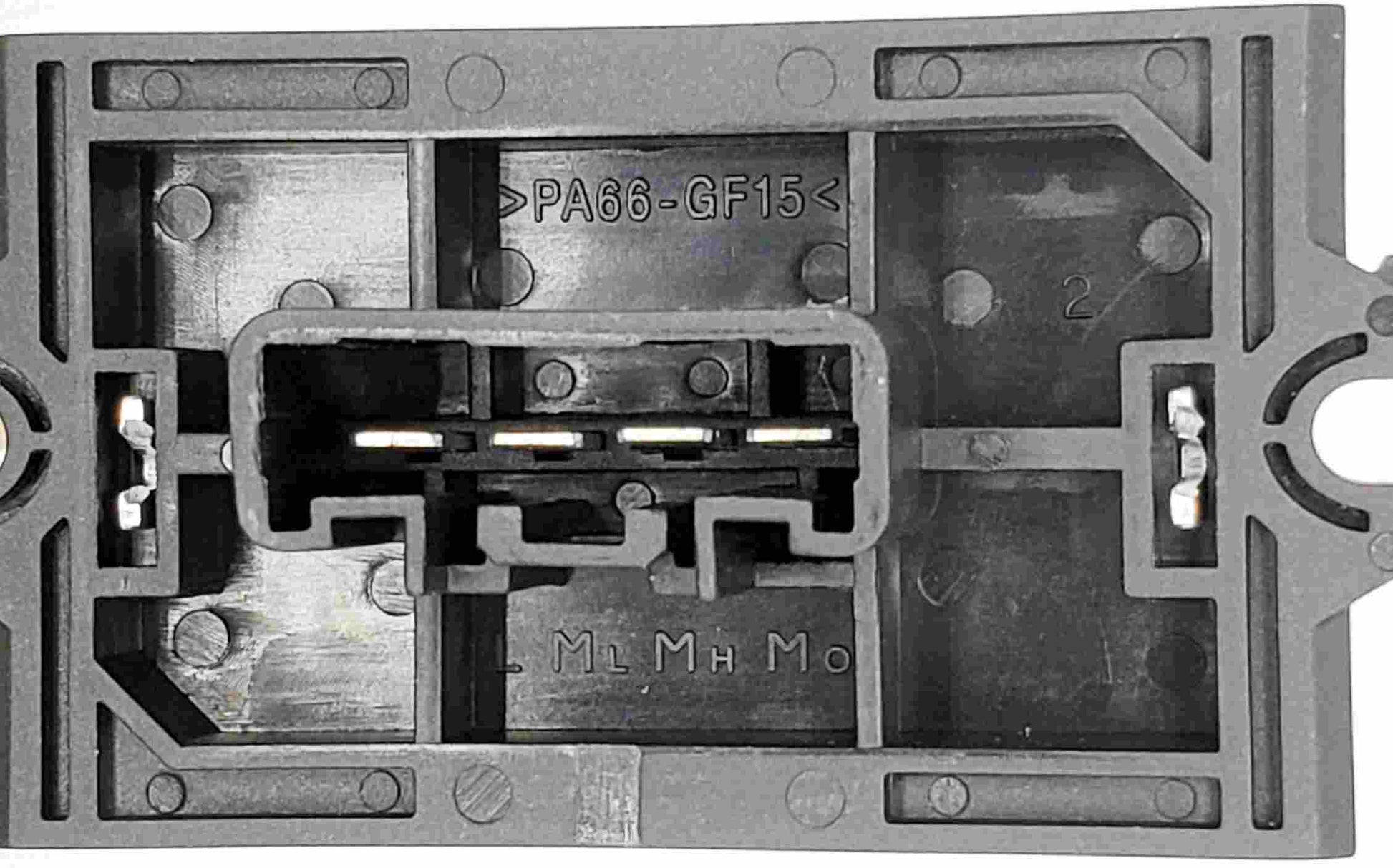 Connector View of HVAC Blower Motor Resistor HOLSTEIN 2BMR0026