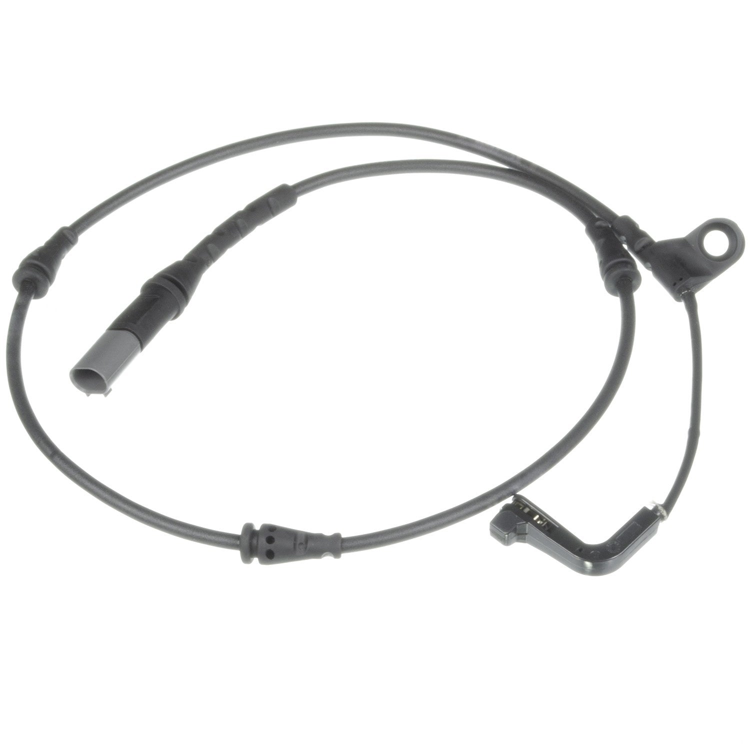 Front View of Front Left Disc Brake Pad Wear Sensor HOLSTEIN 2BWS0201