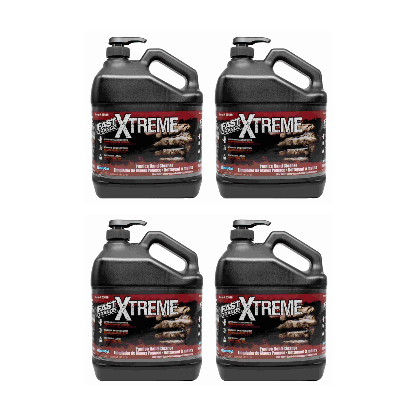 Permatex 25619 Fast Orange Xtreme Ultra Chery 128 fl. oz
