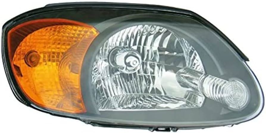 View of Right Headlight Assembly EAGLE EYES HY034-B101R