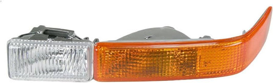 View of Left Parking Light Assembly EAGLE EYES GM164-U000L