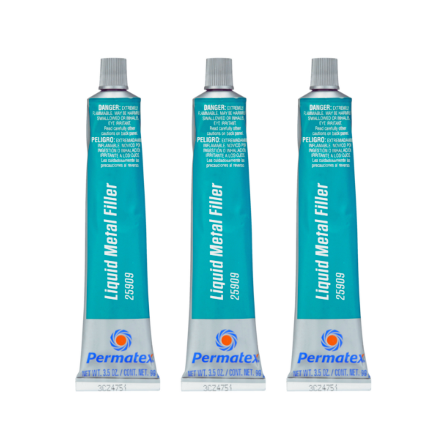 Permatex 25909 Liquid Metal Filler 3.5 oz