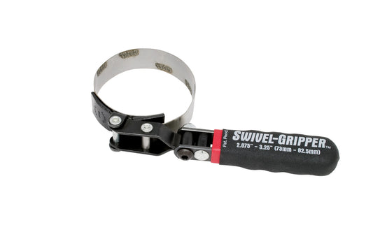 Lisle Tools 57020 Swivel Gripper - No Slip Filter Wrench - Small