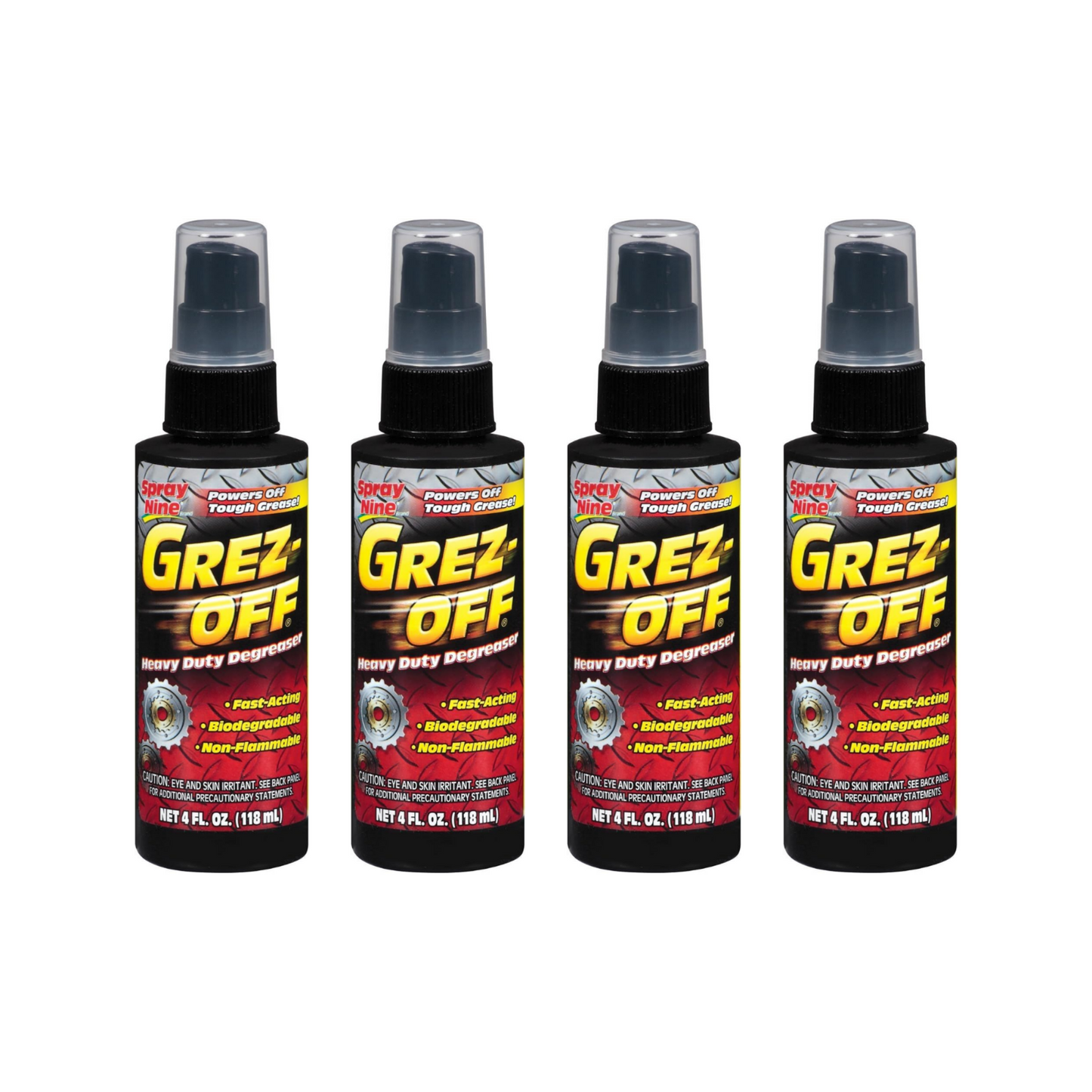Permatex Spray Nine 22700 Grez-Off Heavy Duty Degreaser, 4 oz