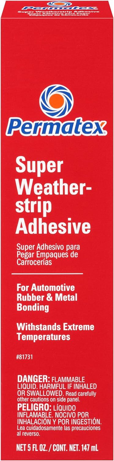 Permatex 81731 Super Weather-strip Adhesive (5 oz)