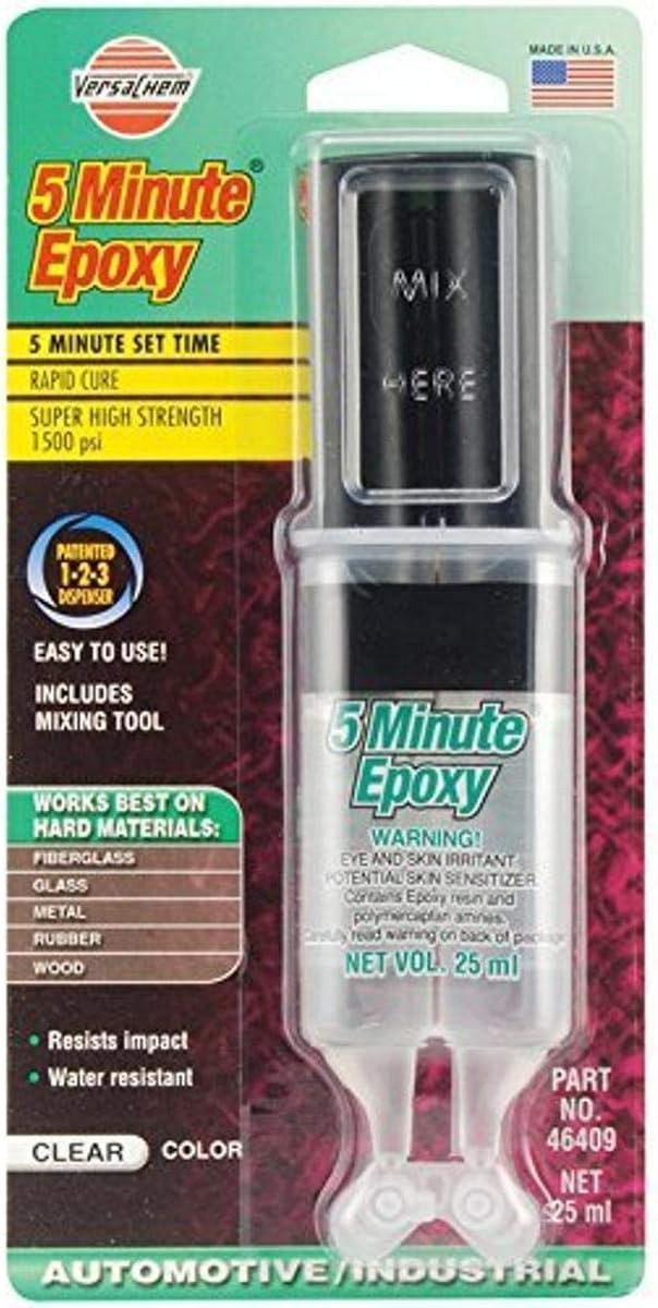 Permatex 46409VC Versachem 5-Minute Epoxy - 25 ml Dev-Tube