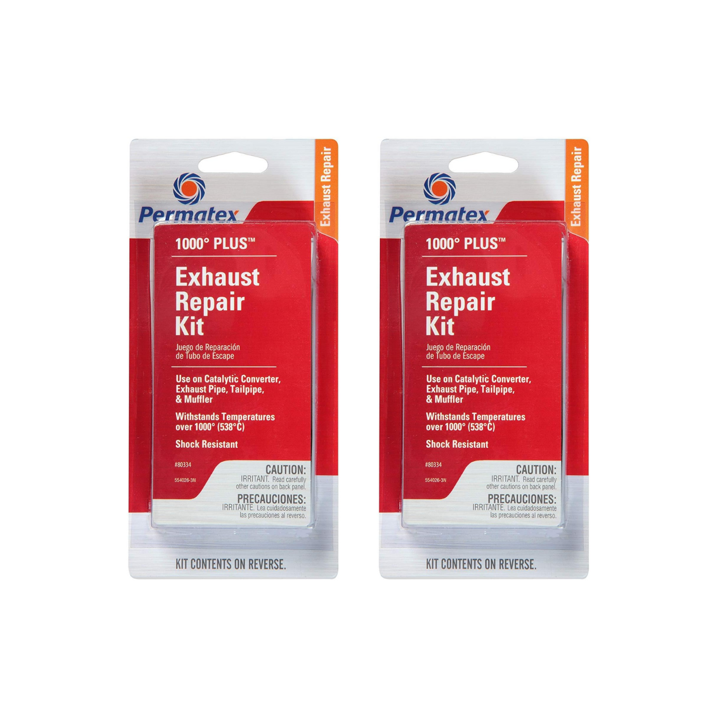 Permatex 80334 - 1000 Degree Plus Exhaust Repair Kit