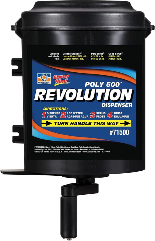 Permatex 71500 Poly 500 Revolution Dispenser