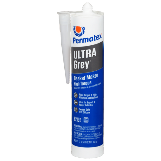 Permatex 82195 13OZ ULTRA GRAY RTV Silicone Gasket Maker