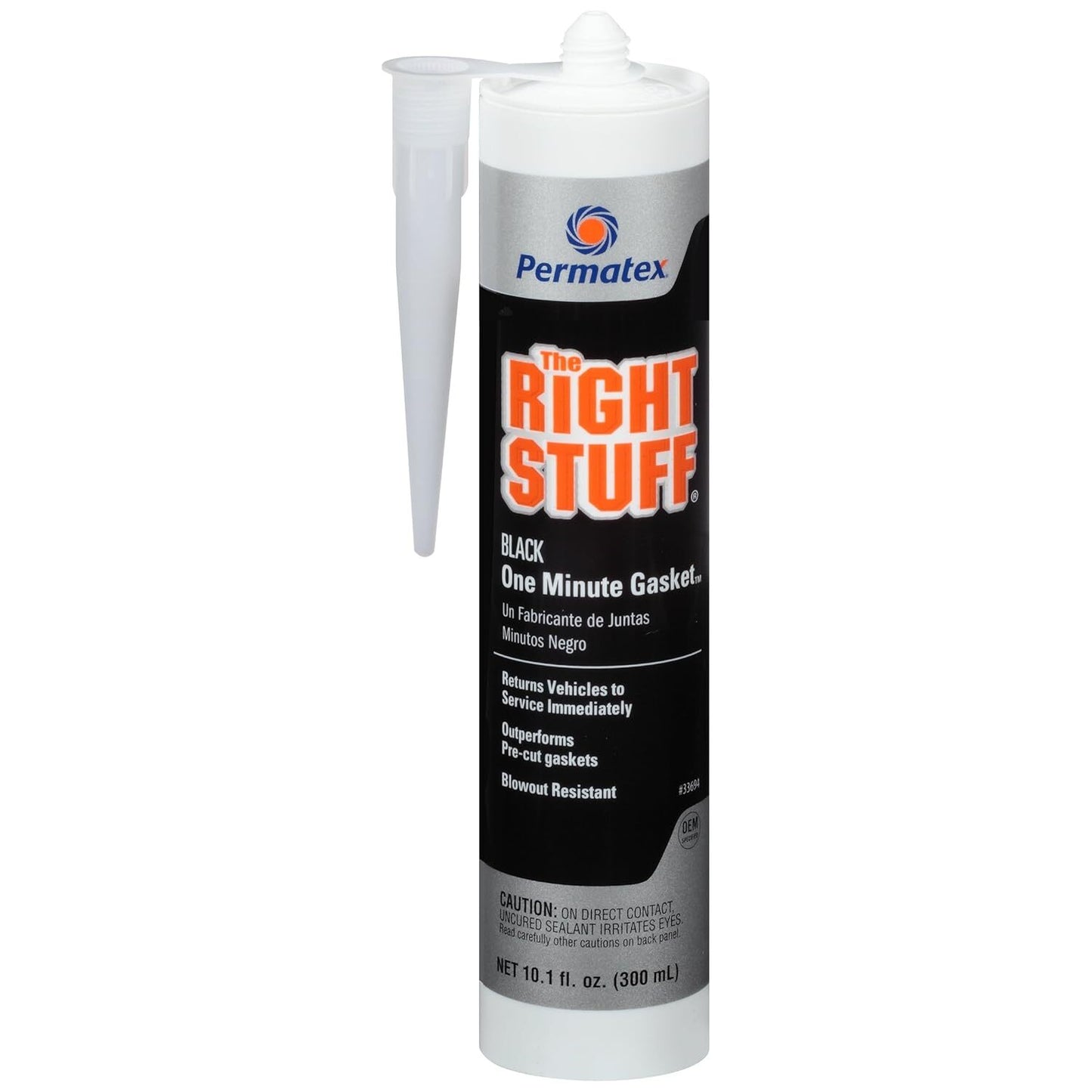 PERMATEX 33694 (10oz) The Right Stuff 1 Minute Gasket Maker