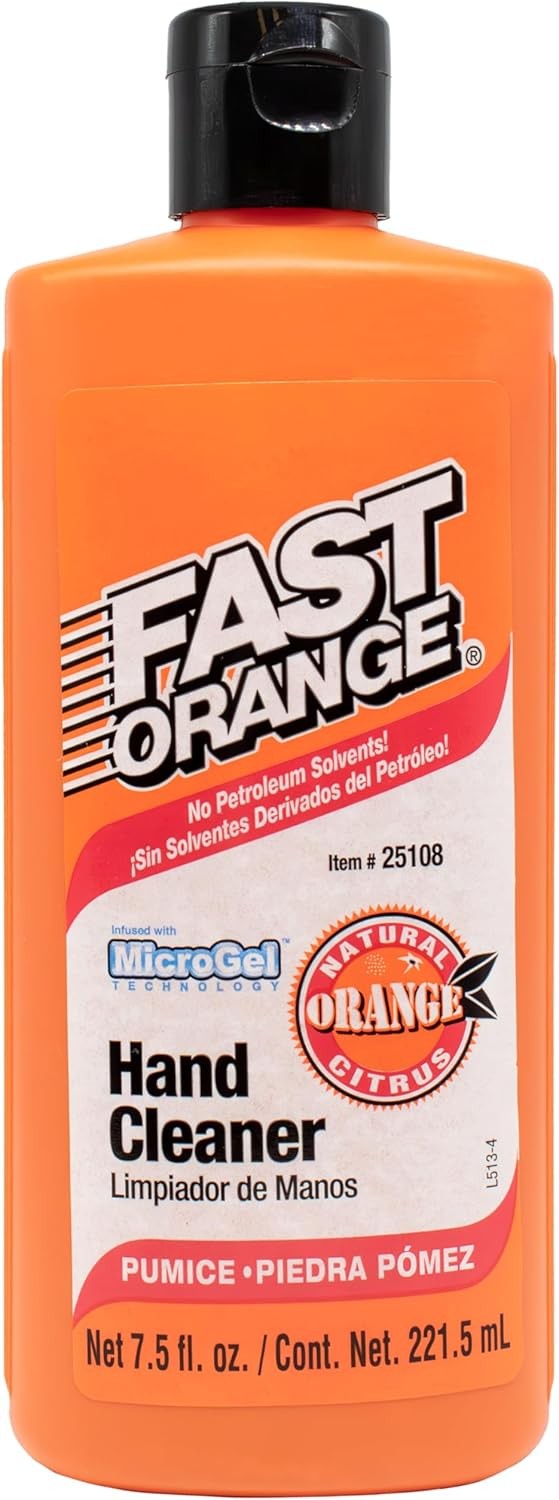 Permatex 25108 7.5oz Pumice Fast Orange