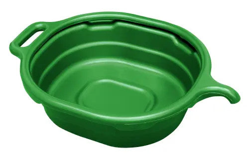 LISLE TOOLS 17982 4.5 Gallon Oval Drain Pan, Green