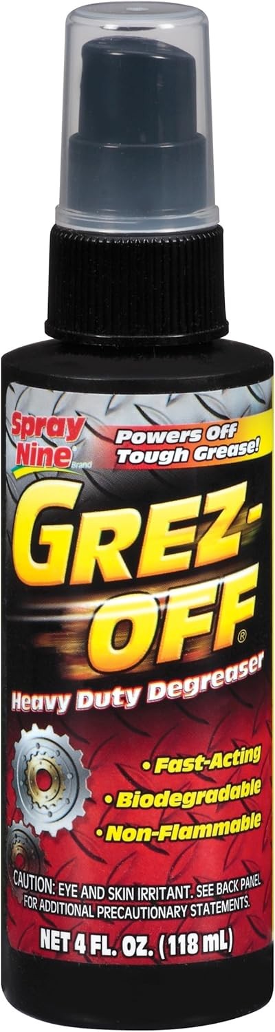 Permatex Spray Nine 22700 Grez-Off Heavy Duty Degreaser, 4 oz