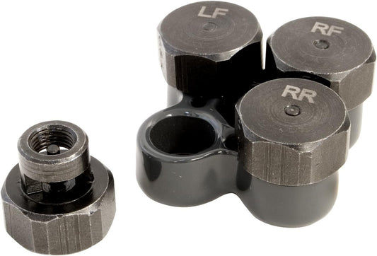 Set of 4 Tire Deflator Set For TPMS Valve Stem - Lisle Tool 19860