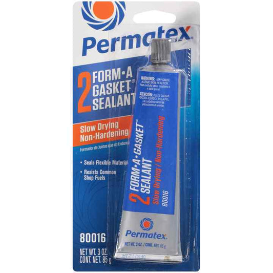 Permatex 80016 Gasket Making Compound Form-A-Gasket No.2 (3 oz) Squeeze Tube
