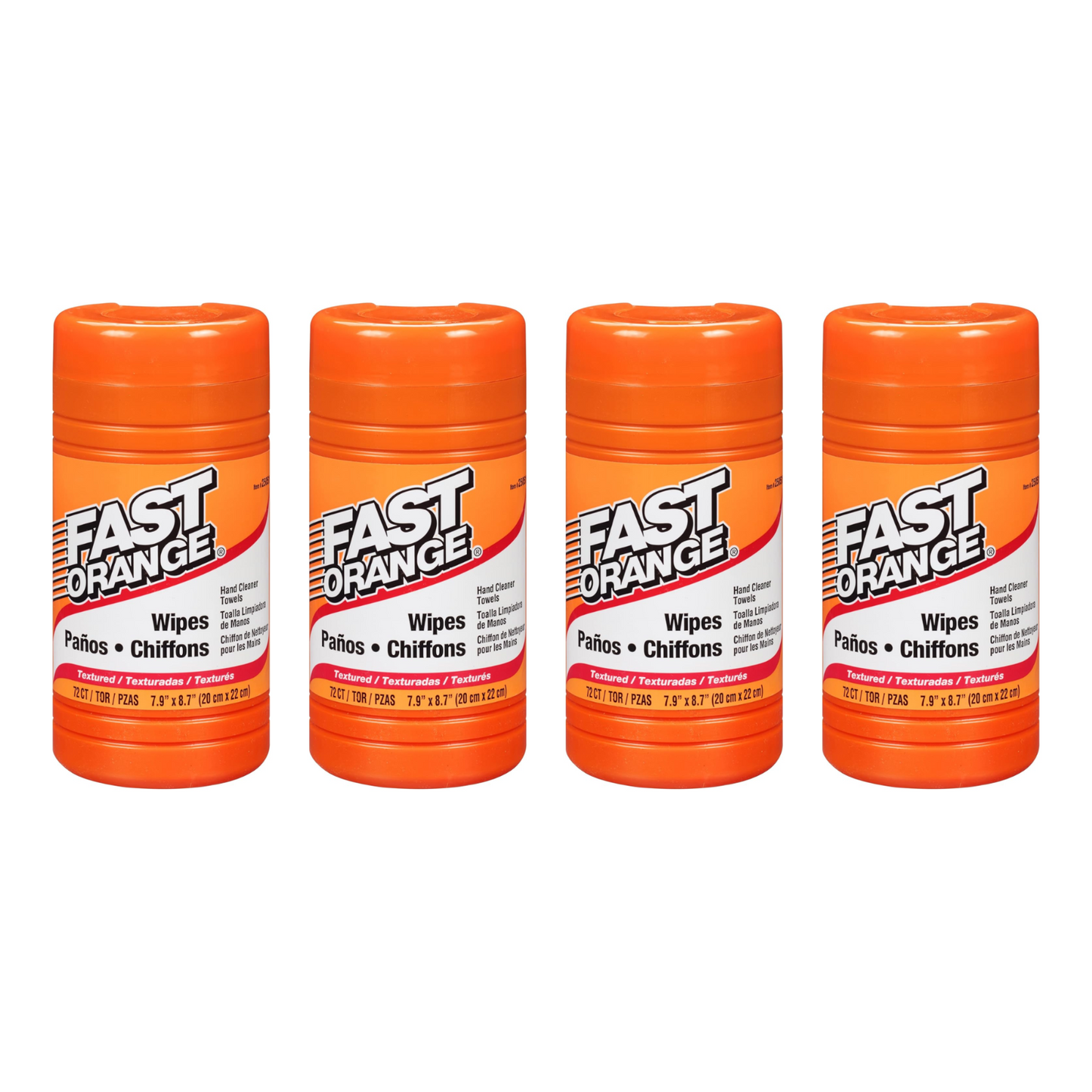 Permatex 25051 Fast Orange Hand Cleaner Wipe - 72 Count